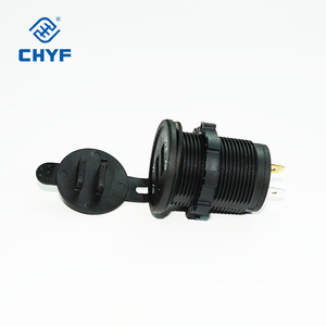 Двойное автомобильное зарядное устройство <span class=keywords><strong>USB</strong></span> 3.1A с двумя портами, для установки в панель, 12В 5В 1А 2.1А DS2013, электрическое, для мобильных телефонов, двойное <span class=keywords><strong>USB</strong></span>-зарядное устройство 3.1A - Product Image 4