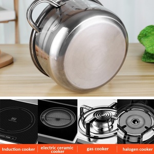 Ensemble de 12 casseroles à <span class=keywords><strong>Induction</strong></span>, casseroles et poêles à soupe en acier inoxydable, bon marché, pour la cuisine - Product Image 4