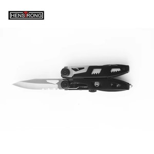 <span class=keywords><strong>Outil</strong></span> <span class=keywords><strong>multifonction</strong></span> 7-en-1 en acier inoxydable Henstrong avec lame de scie, lime et pinces, poignée confortable, noir, 175 mm, pour le camping, OEM - Product Image 6