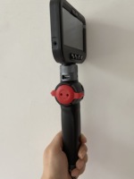 Endoscope vidéo numérique Portable 6mm objectif 5m câble Endoscope articulé 2 voies pour moteur de voiture diagnostiquer la portée vidéo industrielle