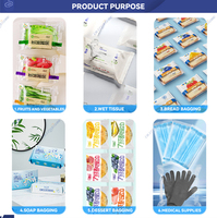 Kostengünstige Fabrikpreise Hochgeschwindigkeits-Kleine Mini Automatische Flow-Pack Horizontale Rotations-Lebensmittel-Kissenverpackungsmaschine
