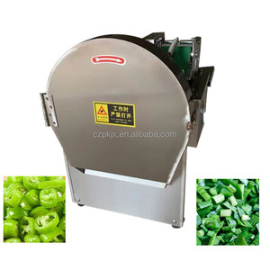 Thép không gỉ Tự động Rau Trái Cây tỏi tây/bắp cải/rau bina/Cần tây/cải xoăn máy cắt/Máy chế biến cắt - Product Image 5