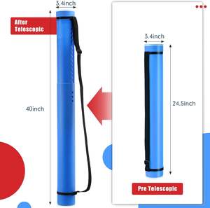 Cylindre télescopique PE en différentes tailles et couleurs - Product Image 2