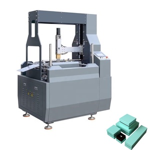 RM-B450 Hot sells rigid box making machine for box wrapping with automatic mold size setting