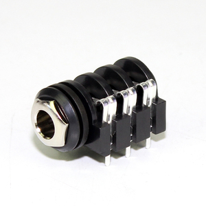 Prise audio <span class=keywords><strong>femelle</strong></span> 4 broches 1/4 pouce 6,35 mm Montage sur circuit imprimé Prise stéréo - Product Image 1