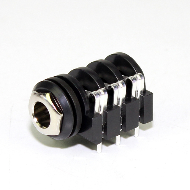 4Pin 1/4" 6.35mm Female Audio Jack PCB Mount Stereo Jack