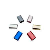 Câbles de données avec logo personnalisé Tête mâle Type C Micro USB Lightning Coque en alliage d'aluminium Connecteur USB unique multicolore