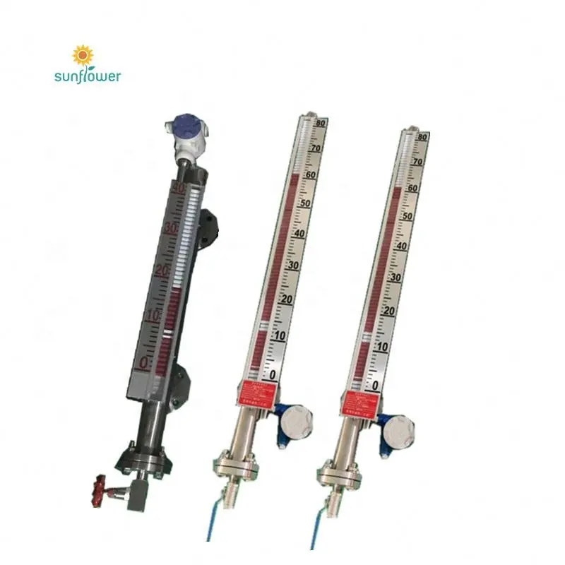 Magnetic Floater Bi Tank Level Gauge with Switches Color Water Level Meter level measuring instruments