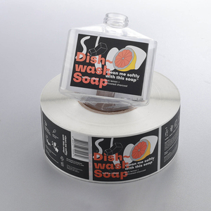 Etichette Adesive Personalizzate per Cosmetici, Rotolo di Adesivi con Logo Stampato, Etichette per Imballaggio Bottiglie, Adesivi Personalizzati in Vinile Autoadesivo Impermeabile - Product Image 2