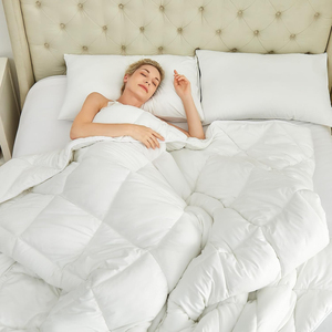 <span class=keywords><strong>Couette</strong></span> matelassée toutes saisons en alternative au duvet, imprimée, respirante, lavable, réversible, douce, pour hôtel et usage domestique - Product Image 6