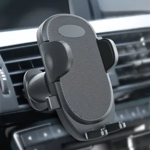 Best Sellers 2022 Titular Universal Air Vent Car Mount Suporte Suporte Do Telefone Suporte Do Telefone Móvel Flexível para 4.7-6.7 Polegadas