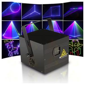 AICPOSE - Iluminación de Escenario Económica, Luz Láser de 3w o 5w, Canales DMX, Luz Láser a Todo Color para DJ, Discoteca, Fiesta - Product Image 1