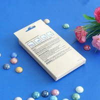 Boîtes d'emballage en papier pour faux ongles, vente en gros, universelles, prêtes à être expédiées, avec fenêtre colorée, pour la décoration des ongles