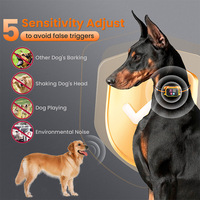 Intelligentes Anti-Bell-Gerät der Nächsten Generation mit Farbdisplay Multifunktionales Automatisches Hundetrainer-Gerät Anti-Bell-Vibrationshalsband