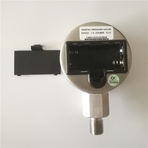 0-250 <span class=keywords><strong>Bar</strong></span> 65mm 금속 케이스 디지털 압력 게이지 물, 기름 - Product Image 4