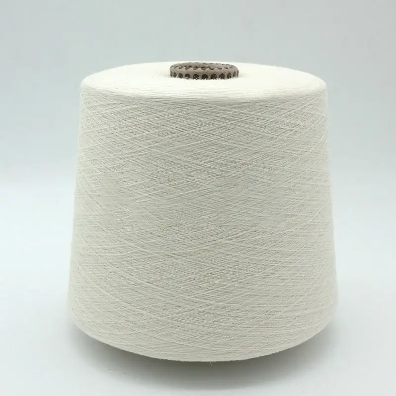 Fio De Tubo De Alta Qualidade 16S 55% linho e 45% viscose Linha De Fiação Compacta Fio Para Tricô