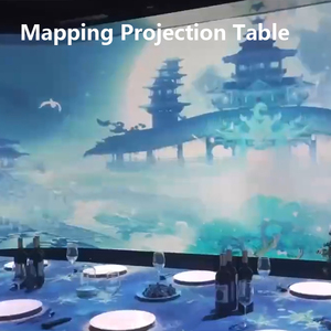 โต๊ะทำแผนที่โฮโลแกรม3D โปรเจคเตอร์เสมือนจริงโฮโลแกรมโปร่งใสโต๊ะรับประทานอาหารสดใช้งานได้ยาวนาน - Product Image 2