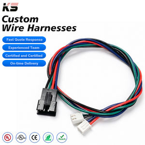 맞춤형 JST XH 3핀 어댑터 커넥터 전자 케이블 와이어 하네스 어셈블리 알루미늄 합금 도체 PVC 절연 400mm - Product Image 1