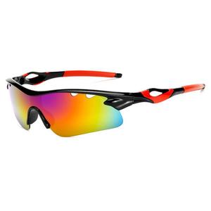 Lunettes de soleil de sport durables et tendance, monture PC sans bordure verte, pour hommes et femmes, verres optiques UV400 pour la randonnée en plein air - Product Image 4