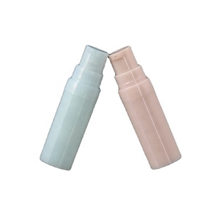 Mini Sample bottle PP plastic white 5ml airless cosmetic pump bottle for lotion serum