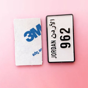 Pin de Esmalte Suave con Baño de Níquel Personalizado de Fábrica, Insignia Metálica con la Bandera de Jordania para Teléfono Móvil, Souvenir Turístico de la <span class=keywords><strong>Ciudad</strong></span> - Product Image 4