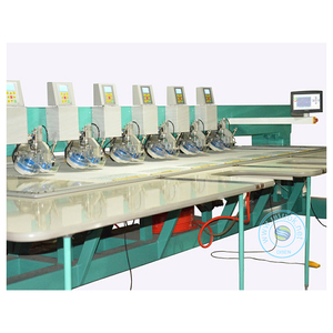 Piezas de Dori de lentejuelas dobles electrónicas automáticas Damei <span class=keywords><strong>Twin</strong></span> 6 Multi Head Hot Fix máquina de bordado Quad Lentejuelas máquina de diamantes de imitación - Product Image 2