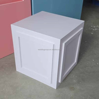Nouveau Style PVC acrylique Buffet nourriture Riser mariage piédestal support ensemble pilier romain plinthe pour bébé douche fête Table décoration