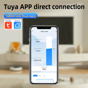 Detector de Agua Subterránea Inteligente con APP Tuya, Indicador de Nivel de Tanque Ultrasónico a Batería, Sensor de Nivel de Líquido Alto/Bajo con Energía Solar - Product Image 6
