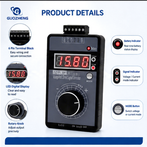 Générateur de signal de tension et de courant portable LB01G 0-22mA 10V analogique, batterie 1000mAh, garantie 1 an, conception compacte pour - Product Image 1