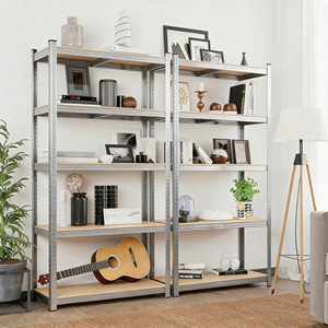 New Light Duty Metal Storage Shelving Rack Galvanized Warehouse Steel <b>Shelves</b> With CE Certificate - Product Image 6