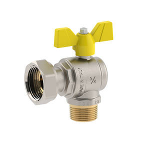 Valvola a Sfera Manuale per Gas 3/4m X 3/4d con Dado Girevole M, Controllo ad Alta Temperatura per Acqua, Personalizzabile OEM - Product Image 1