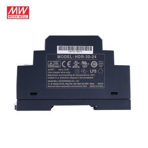 หมายถึงดี HDR-30 24V ราง1.5A DIN แหล่งจ่ายไฟสลับอุตสาหกรรม AC-DC เอาต์พุตเดียว - Product Image 3