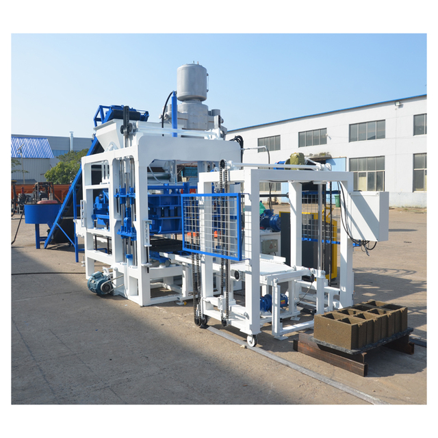 QT4-15  Automatic Block Making Machines Solid Brick Machine Manufacture Sales Price to Ghana