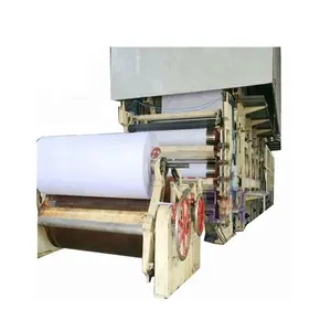 Cultural Notebook Paper Making Machine Small Scale Writing Office Copy Printing Paper Industry 5t/d Production Capacity 1200mm