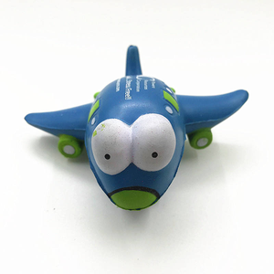 Eco Friendly Custom PU Foam <b>Airplane</b> Stress Ball for Unisex Stress Relief <b>Toys</b> for 5 to 7 Years - Product Image 1