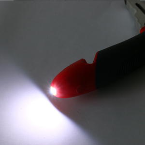 Aluminium + Baja Karbon + Abs + Karet Kit Darurat Mobil Pemecah Kaca Pemecah Jendela Palu Keselamatan Menyala - Product Image 2