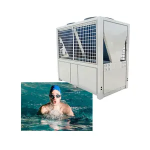 Pure Titanium heat exchanger pool heater pump 84KW for commercial swimming pool