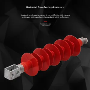 Nhà máy cung cấp điện áp cao 35KV cách điện ngoài trời fps105/5 Composite crossarm cách điện Silicone cao su linh hoạt bền - Product Image 4