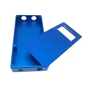 Boîtier en aluminium pour l'alimentation mobile Boîtier d'équipement électronique Boîtier de batterie en aluminium personnalisé Fabrication de pièces de coque