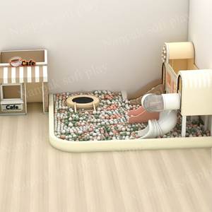 Équipement de terrain de jeu intérieur doux interactif jeu de rôle sensoriel pour enfants compétences sociales <span class=keywords><strong>escalade</strong></span> maison jeu doux pour café centre commercial <span class=keywords><strong>salle</strong></span> de fête - Product Image 2