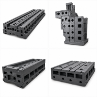 Pièces moulées en fonte robustes pour machines-outils, base de machine de fraisage CNC, colonne, cadre, fonderie sur mesure, fournisseur de moulages OEM