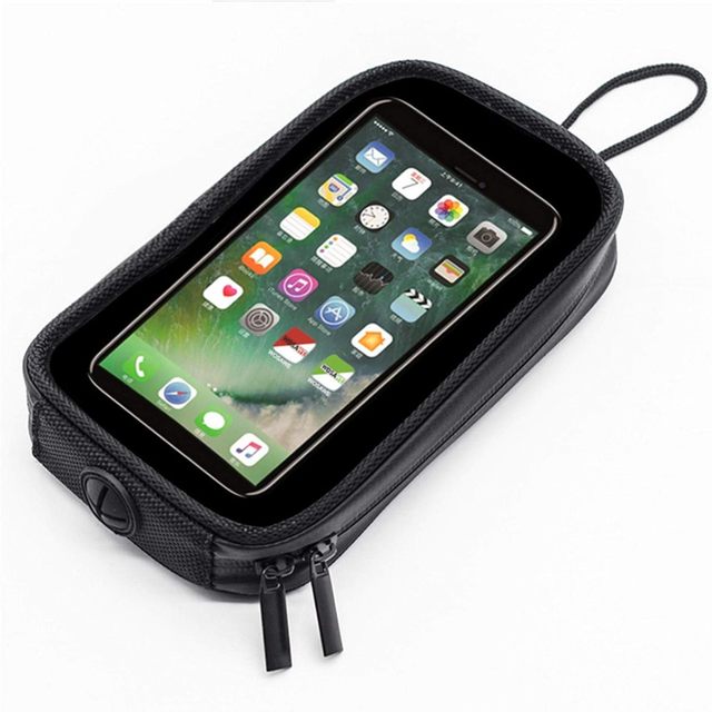 Premium BSCI Factory OEM Custom logo Saddle Bike Motorcycle clear tank Magnetic Phone Holder