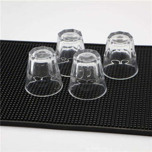 45*30*1cm noir tapis de barre anti-dérapant imperméable et tapis porte-gobelet tapis de bière Durable - Product Image 3