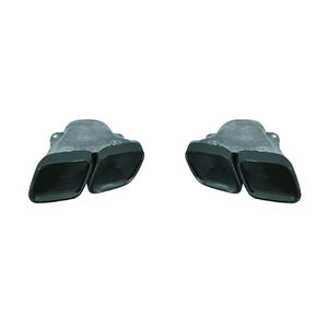 Pièces automobiles, kits de carrosserie, pare-chocs arrière, tuyau d'échappement pour <span class=keywords><strong>Mercedes</strong></span> Benz <span class=keywords><strong>Classe</strong></span> <span class=keywords><strong>S</strong></span> W223, mise à niveau vers S63 2021+, argent/noir brillant - Product Image 3