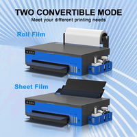 Impresora DTF de Escritorio A3 con Cabezal Epson XP600, Máquina de Impresión Directa a Película PET para Camisetas, Algodón, Lona, Impresión para Pequeñas Empresas