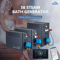 Générateur de vapeur électrique pour sauna de haute qualité OEM/ODM/OBM avec application WiFi, 4,5 kW à 22,5 kW, générateur de bain de vapeur avec panneau de commande étanche