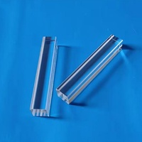 Prisme optique en verre de quartz BK7/K9 CCJC ODM de haute qualité, à angle droit, clarté 95%-99%, pour utilisation laser, personnalisable