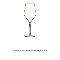 Verre Luigi Bormioli Collection Suprême Chianti 45 cl H 23,3 cm Ø 8,8 cm