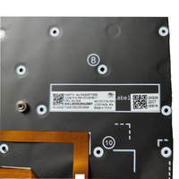 Clavier d'ordinateur portable pour Lenovo ThinkPad X1 Yoga 6e génération hongrois HUN rétroéclairé gris PK131U91B17