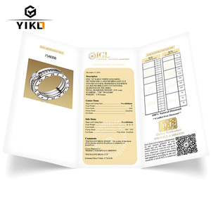 กระดาษโฮโลแกรมรับรองเครื่องประดับป้องกันการปลอมแปลงแบบกำหนดเองทำให้มั่นใจได้ว่าอัญมณีธรรมชาติแท้แท้ - Product Image 1